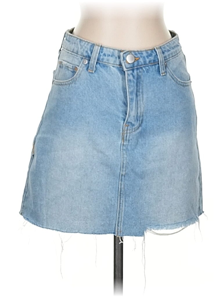 Click to view more detailed imagery on our partner's website Pre-owned Abound Denim Skirt In Blue