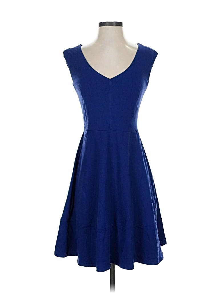 Pre-owned Cynthia Rowley Tjx Casual Dress In Blue