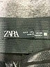 Zara Metallic Black Casual Pants Size S - photo 6