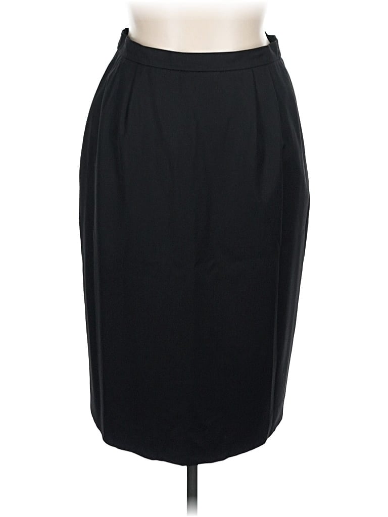 Pre-owned Unbranded Formal Skirt In Black