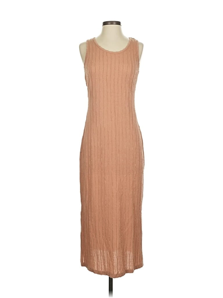 Ekouaer Casual Dress In Brown