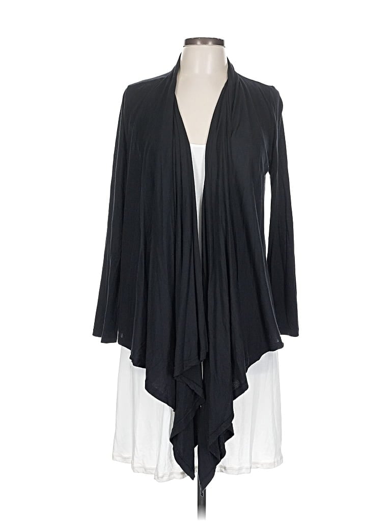 Pre-owned Splendid Cardigan Sweater In Black