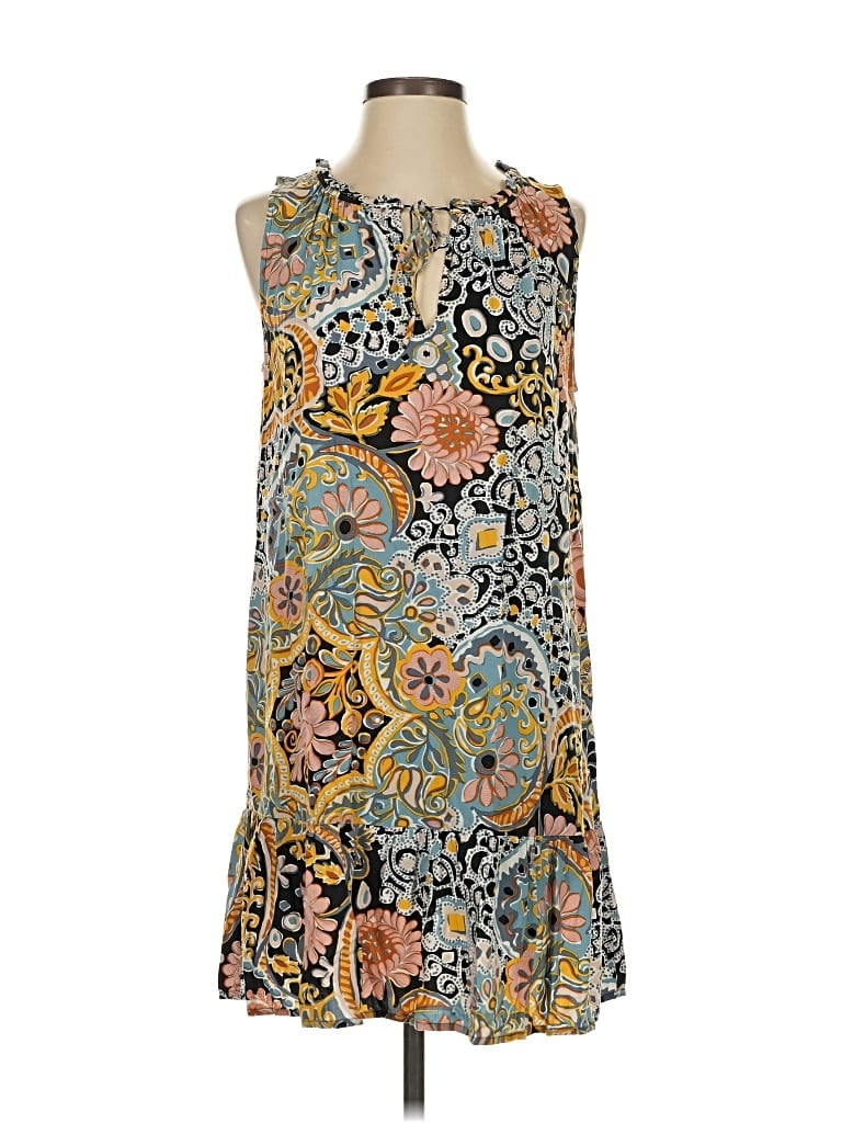 Pre-owned Ann Taylor Loft Cocktail Dress In Blue