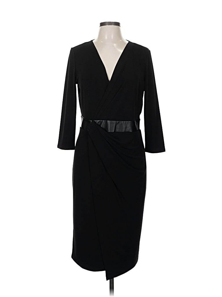 T Tahari Cocktail Dress In Black