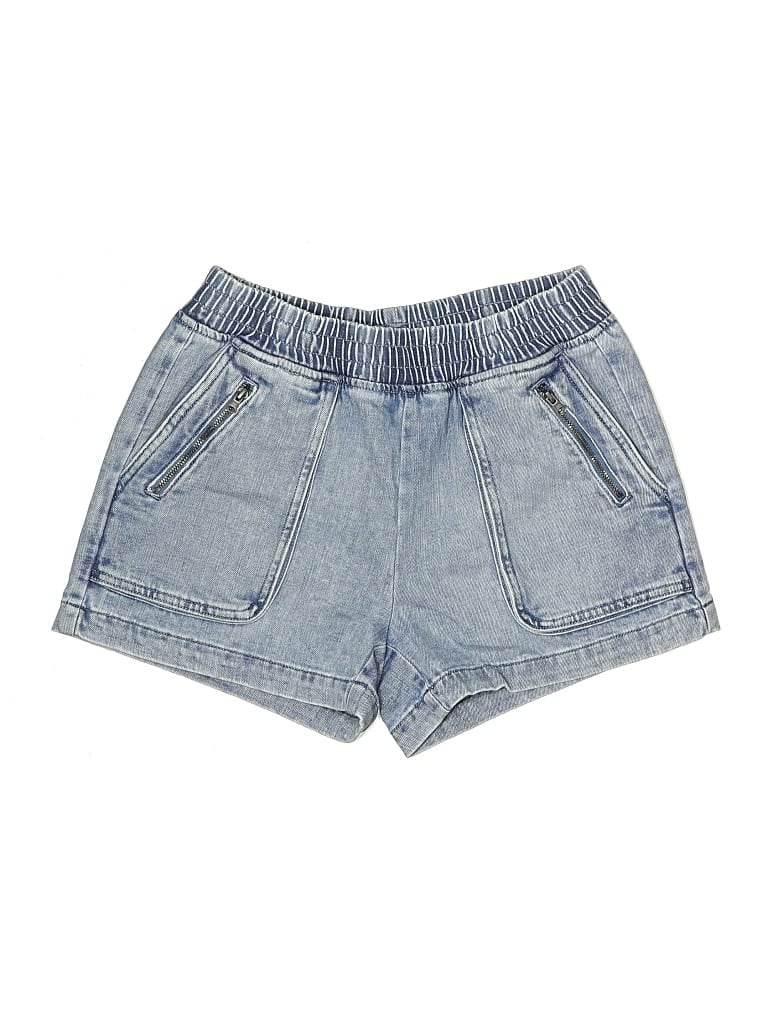 Pre-owned Aerie Denim Shorts In Blue