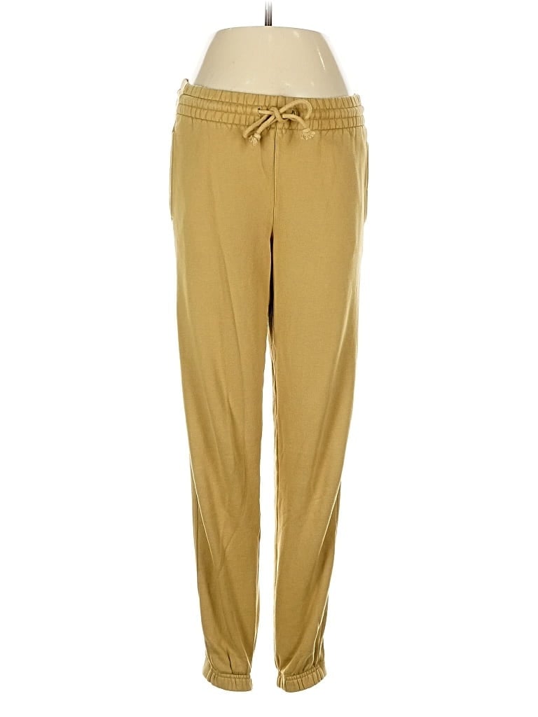 Pre-owned Tna Casual Pants In Gold