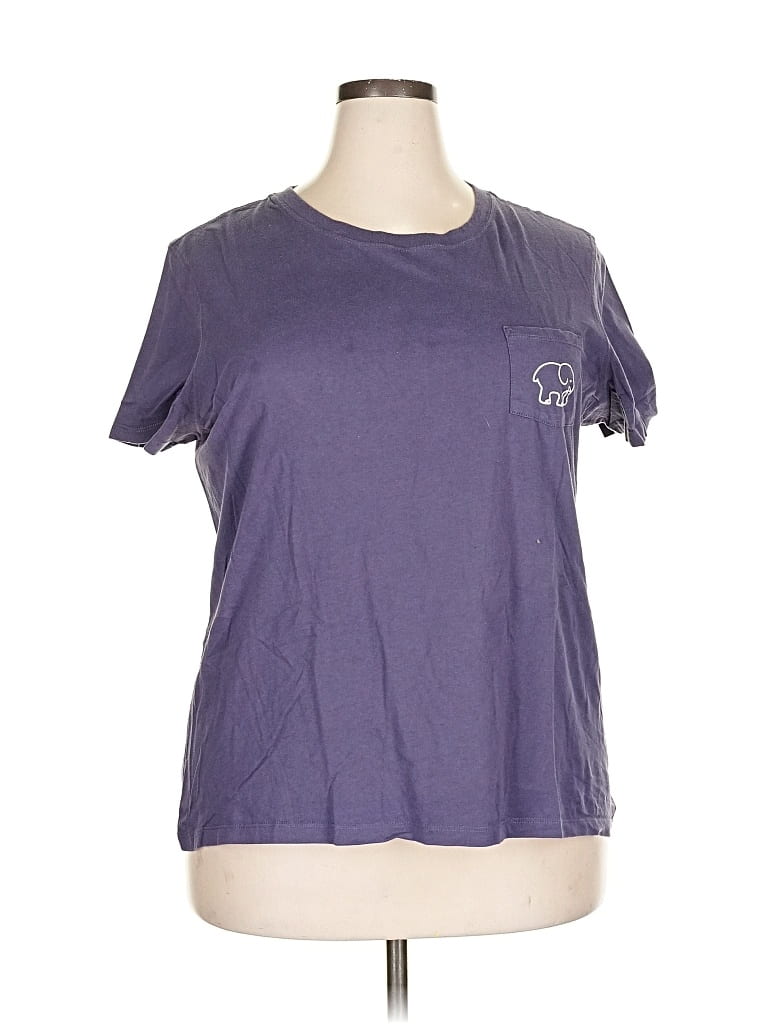Pre-owned Ivory Ella Short Sleeve T-shirt In Purple