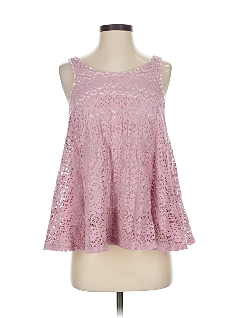 Pre-owned Deletta Sleeveless Blouse In Pink