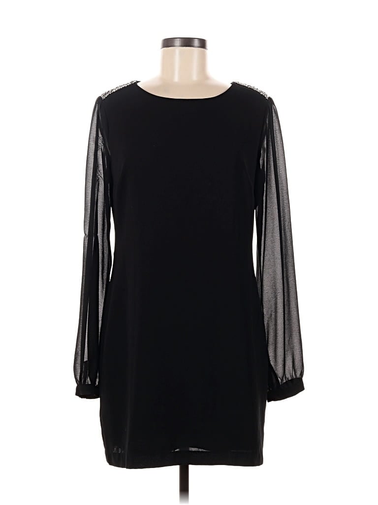 Pre-owned Forever 21 Contemporary Cocktail Dress In Black