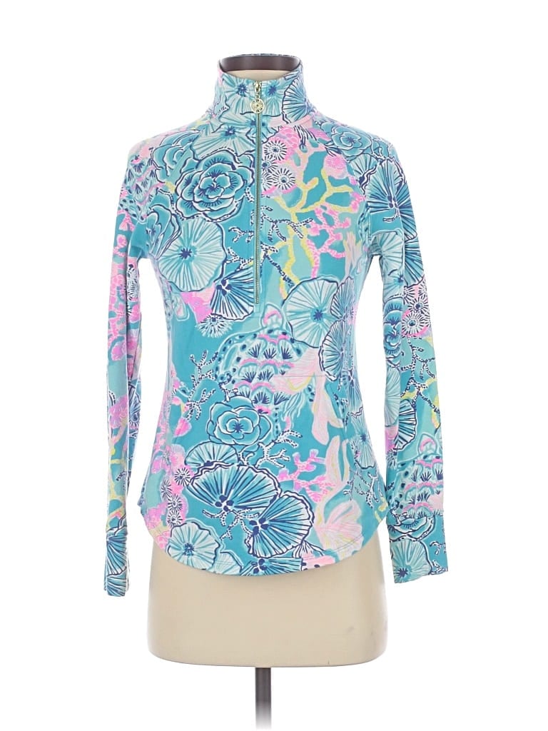 Click to view more detailed imagery on our partner's website Pre-owned Lilly Pulitzer Track Jacket In Blue