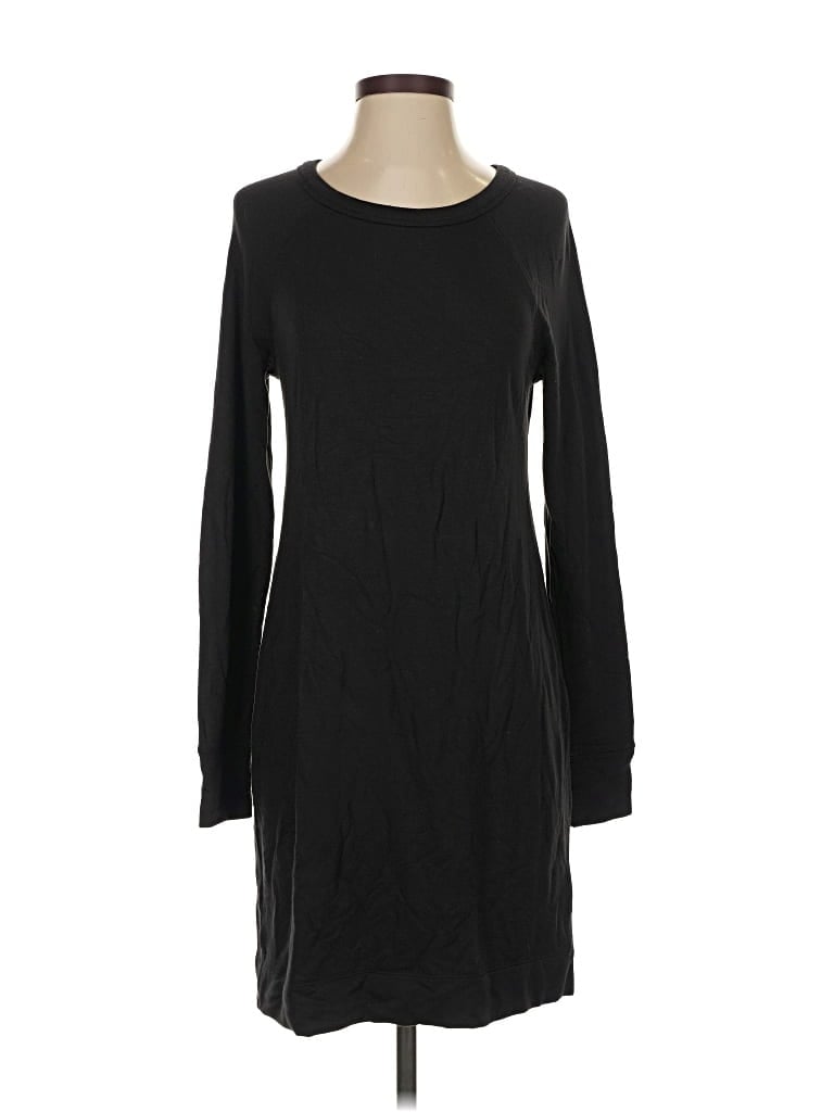 Pre-owned Lou & Grey Casual Dress In Black