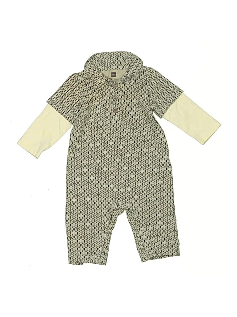 Click to view more detailed imagery on our partner's website Pre-owned Tea Babies' Long Sleeve Outfit In Green