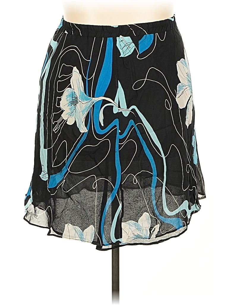 Pre-owned Unbranded Casual Skirt In Black