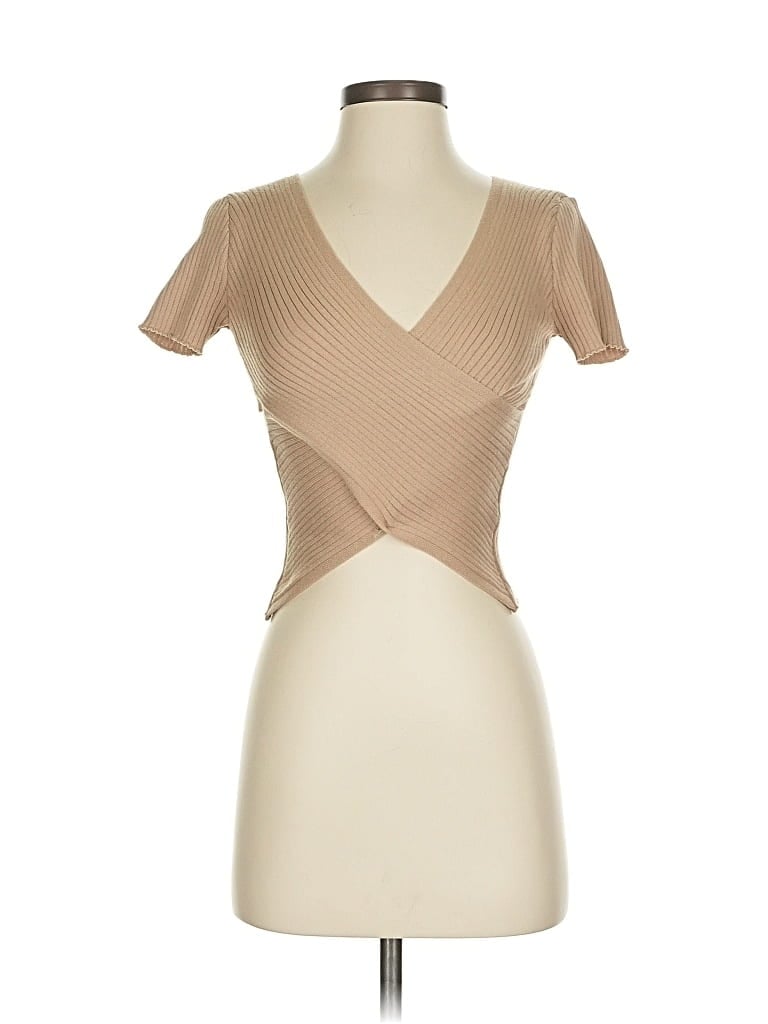 Pre-owned Unbranded Pullover Sweater In Brown