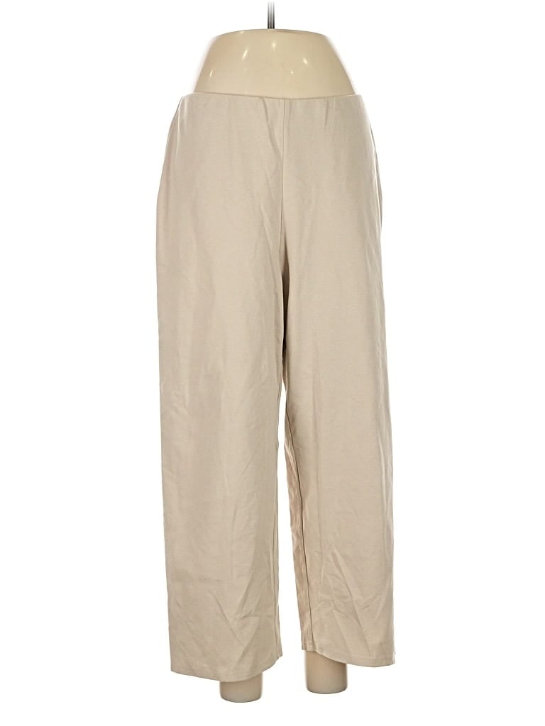 Pre-owned Eileen Fisher Casual Pants In Brown