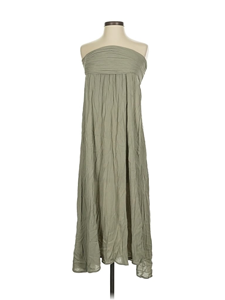 Pre-owned Happily Grey Casual Dress In Green