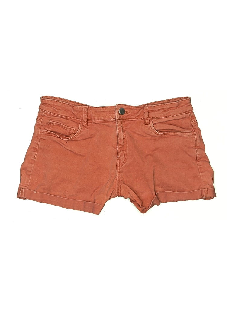 H&M Pre-owned Shorts In Orange