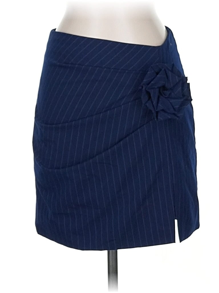 Pre-owned Bardot Formal Skirt In Blue