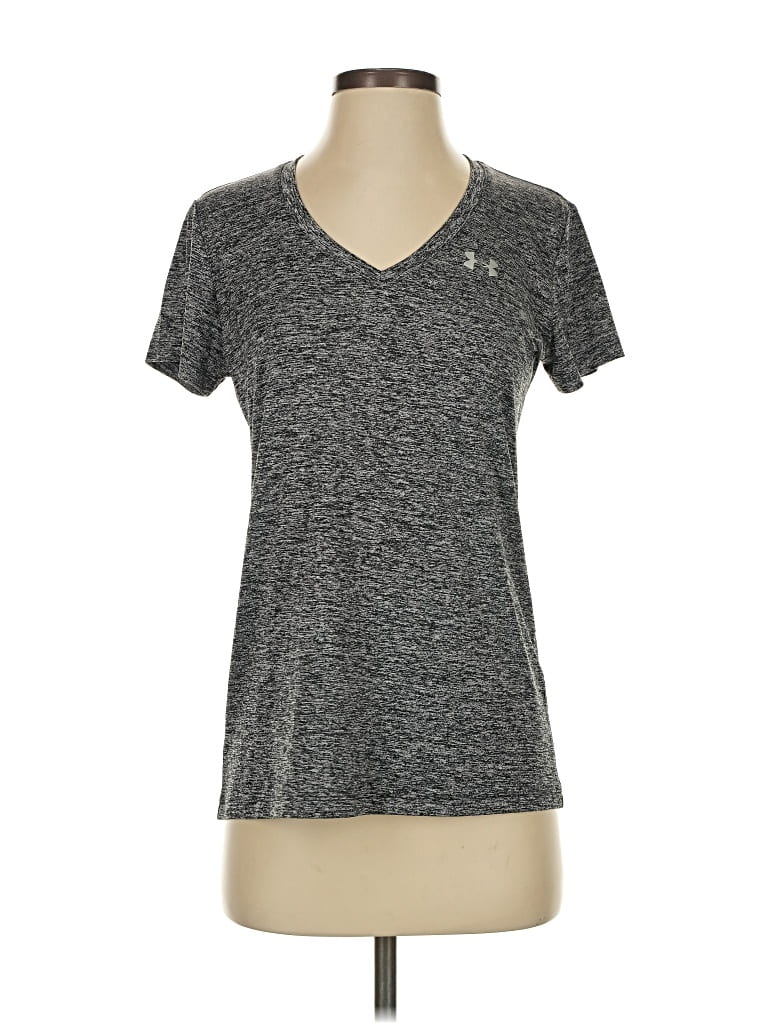 Pre-owned Under Armour Active T-shirt In Gray