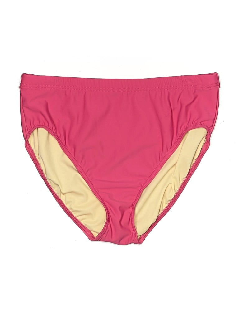 Pre-owned Lands' End Swimsuit Bottoms In Pink