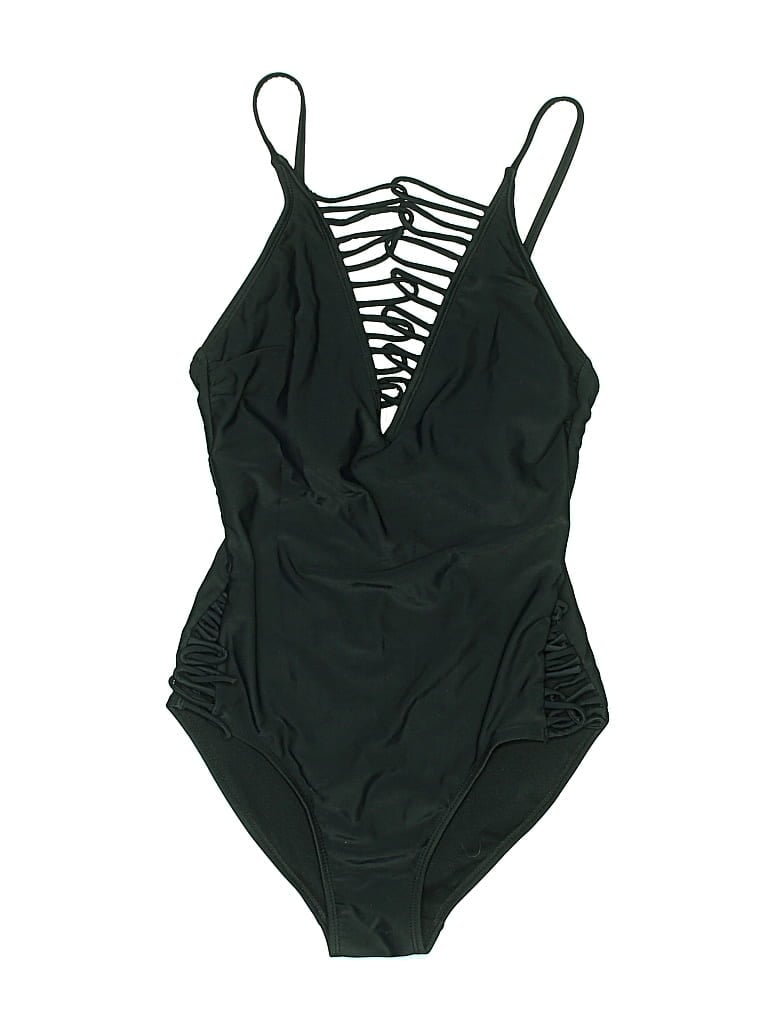 Pre-owned No Boundaries One Piece Swimsuit In Green