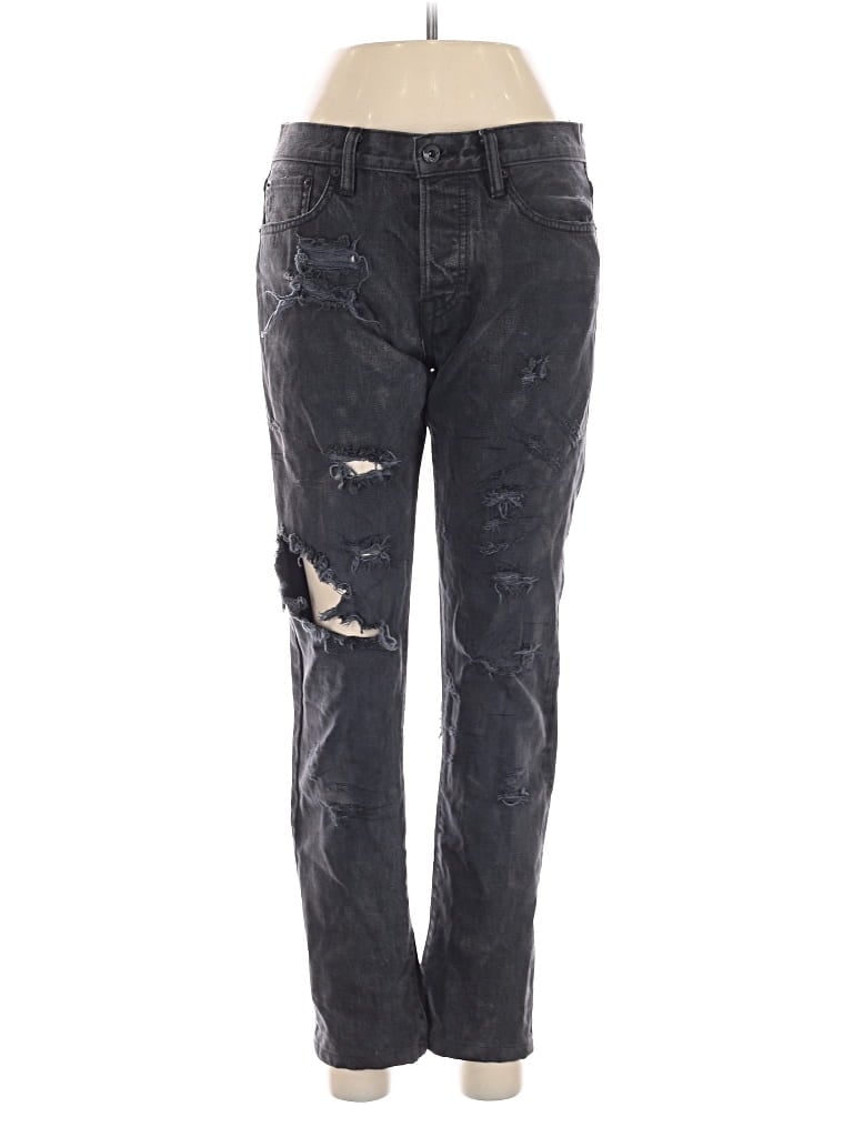 Pre-owned Assorted Brands Jeans In Gray