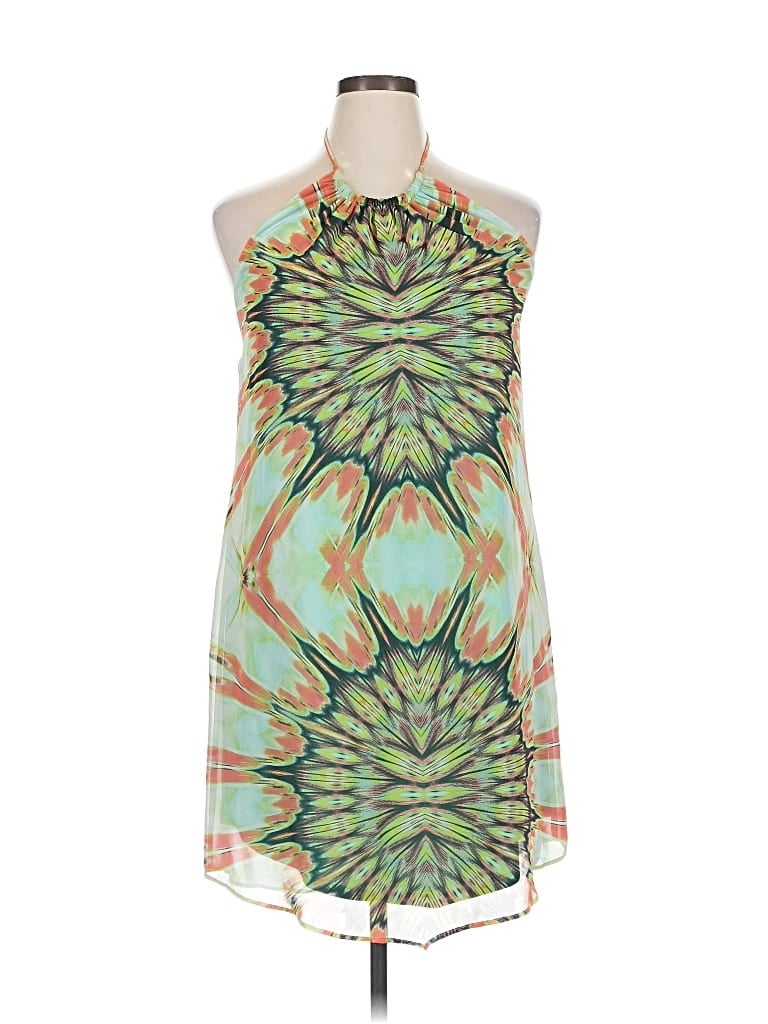 Pre-owned Emma & Michele Cocktail Dress In Green