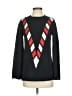 Victor Glemaud Argyle Black Pullover Sweater Size XS - photo 1