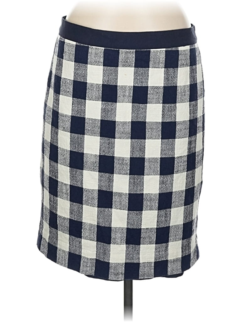 Pre-owned J.crew Factory Store Casual Skirt In Blue