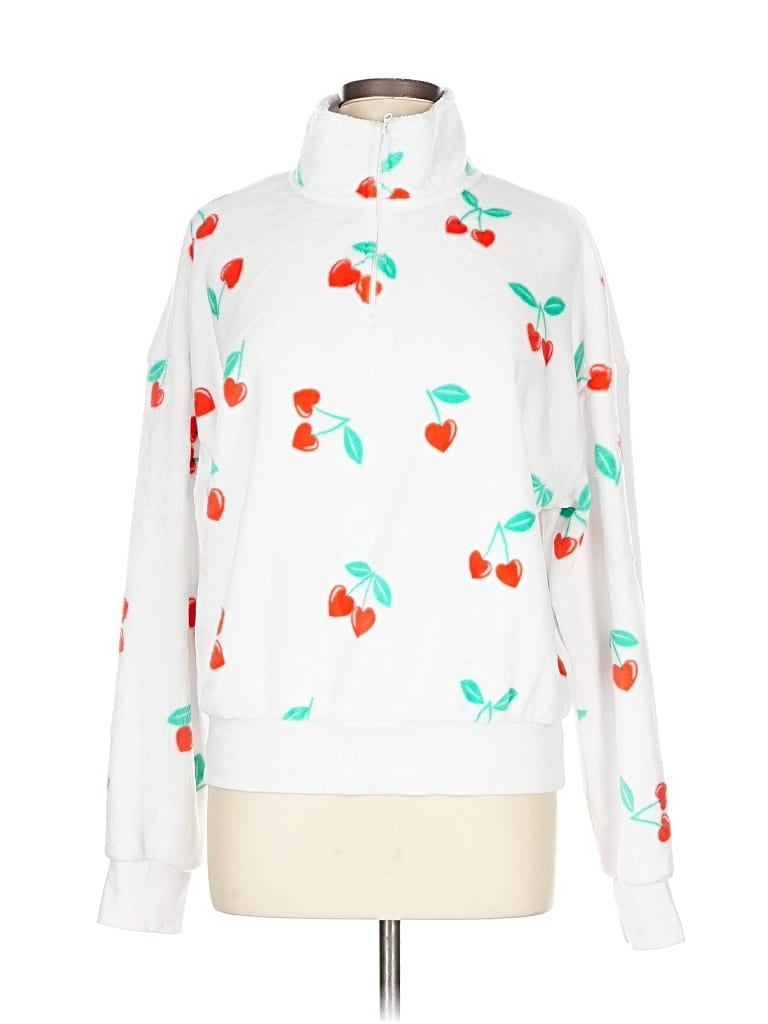 Pre-owned Mighty Fine Turtleneck Sweater In White