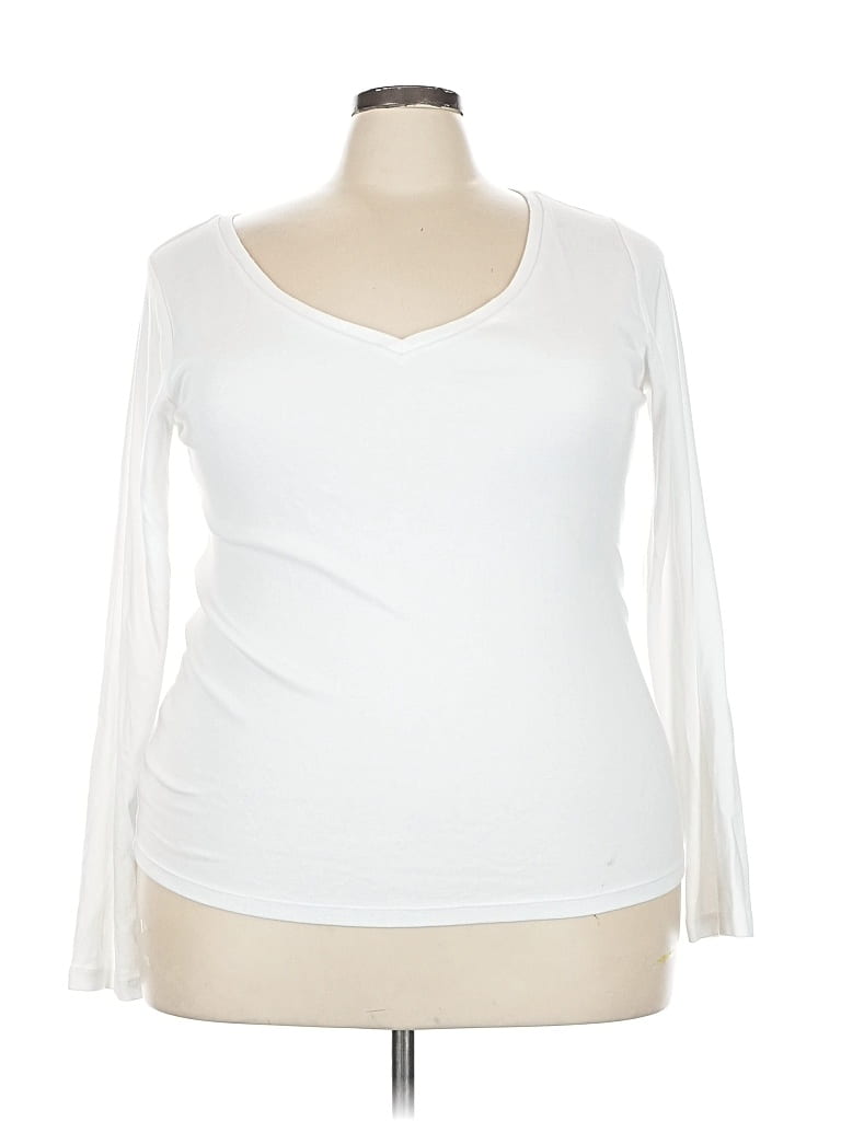 Click to view more detailed imagery on our partner's website Pre-owned Gap 3/4 Sleeve T-shirt In White