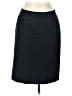 Semantiks Solid Black Blue Formal Skirt Size 10 - photo 1