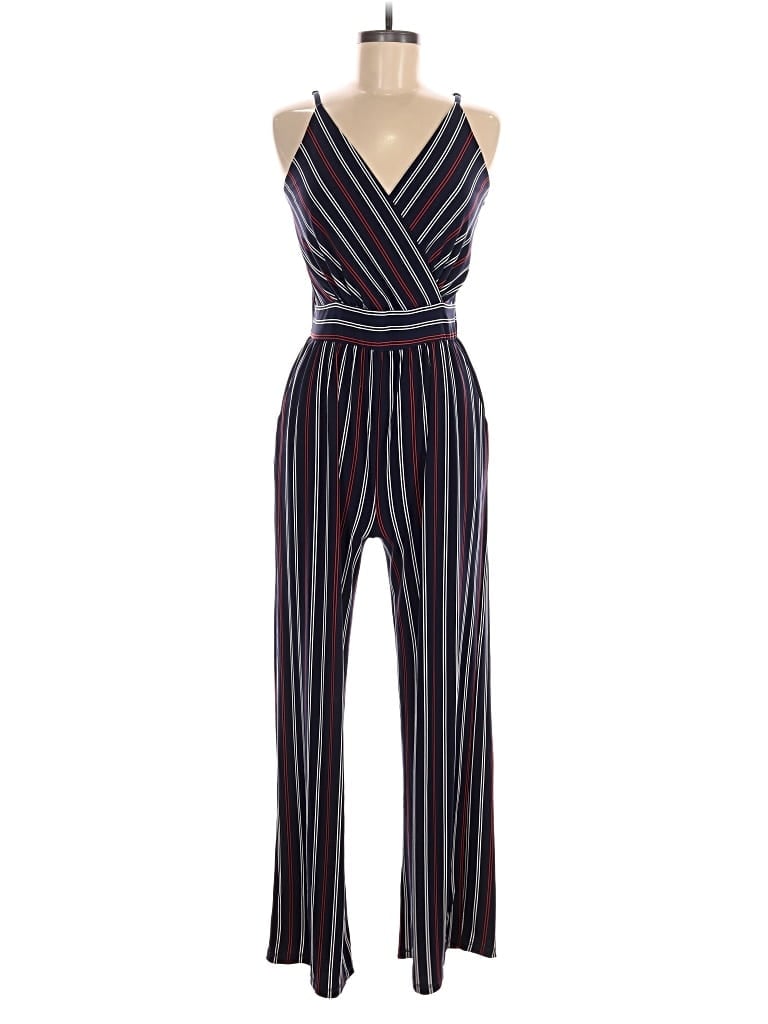 Pre-owned Kaileigh Jumpsuit In Black