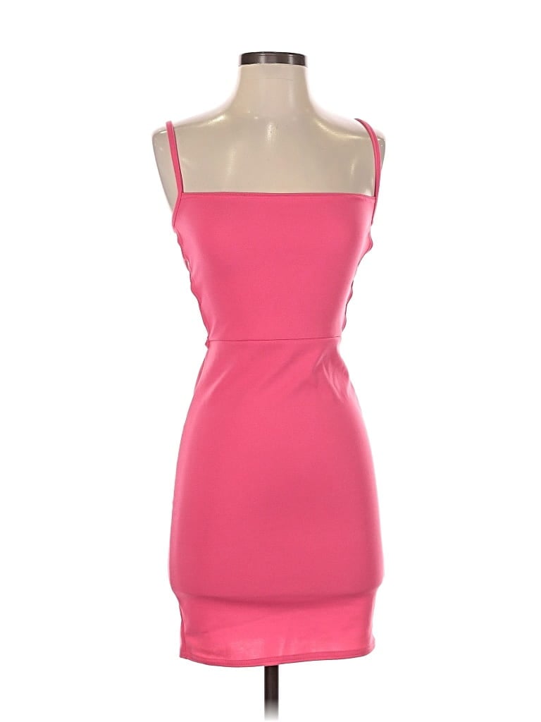 Pre-owned Nasty Gal Inc. Cocktail Dress In Pink