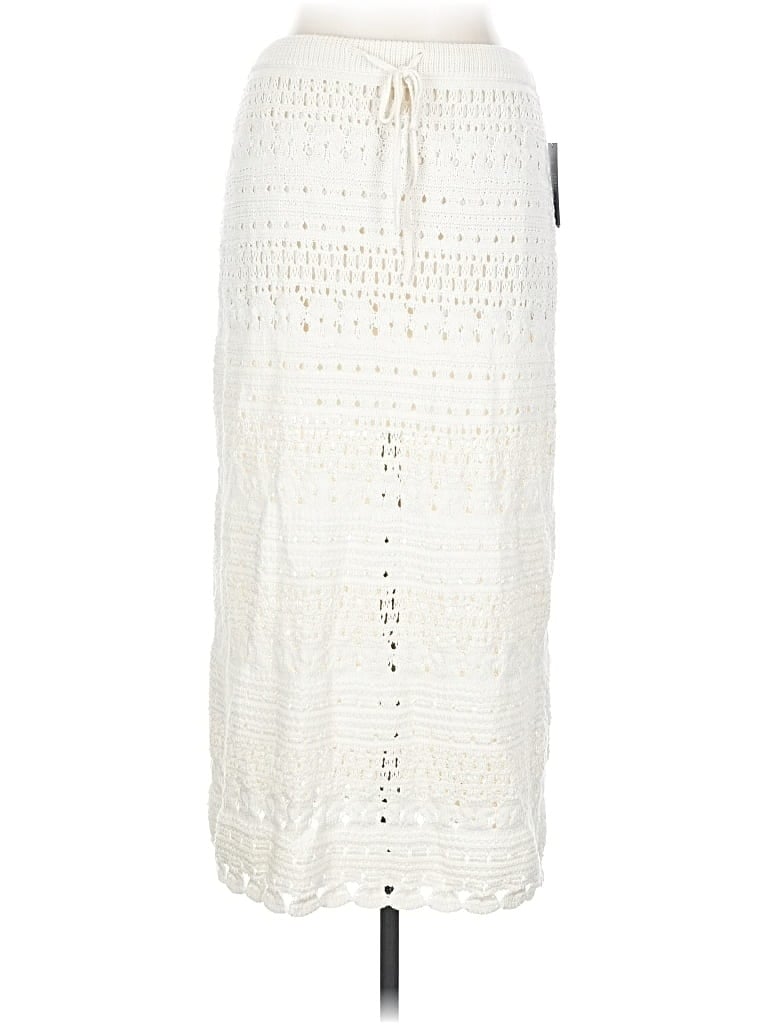 Pre-owned Universal Thread Casual Skirt In White