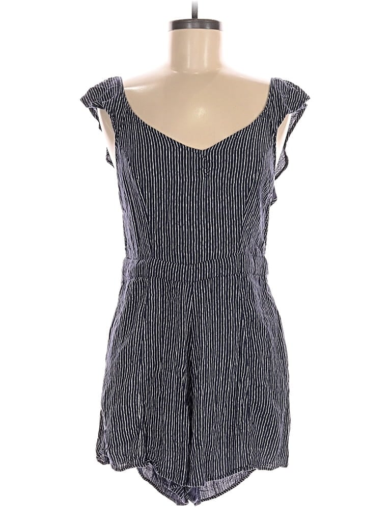 Pre-owned American Eagle Outfitters Romper In Blue
