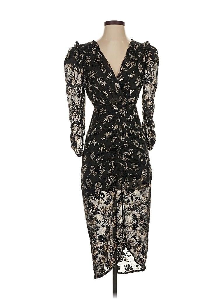 Pre-owned Astr Cocktail Dress In Black