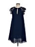 Alya 100% Polyester Solid Blue Cocktail Dress Size S - photo 2