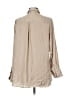 Old Navy 100% Polyester Tan Gold Long Sleeve Blouse Size M - photo 2