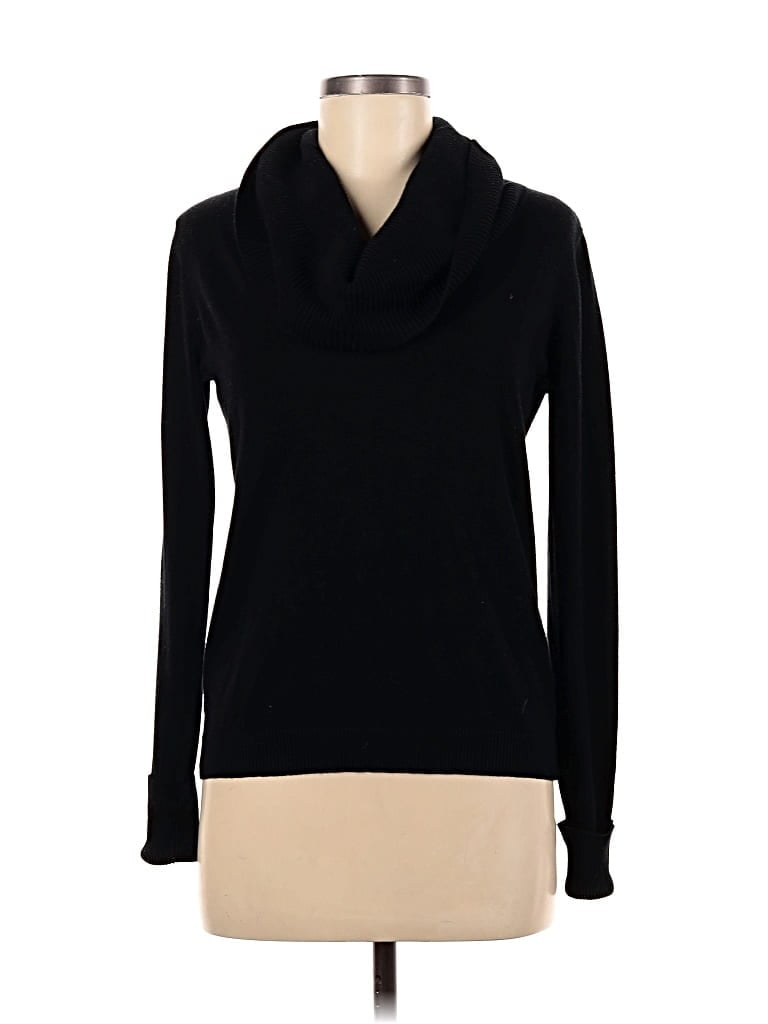 Pre-owned Apt. 9 Turtleneck Sweater In Black