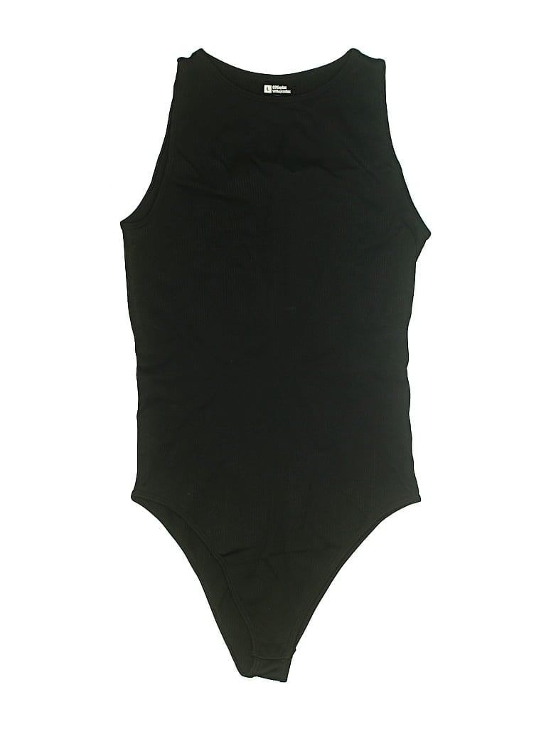 Pre-owned Unbranded Bodysuit In Black