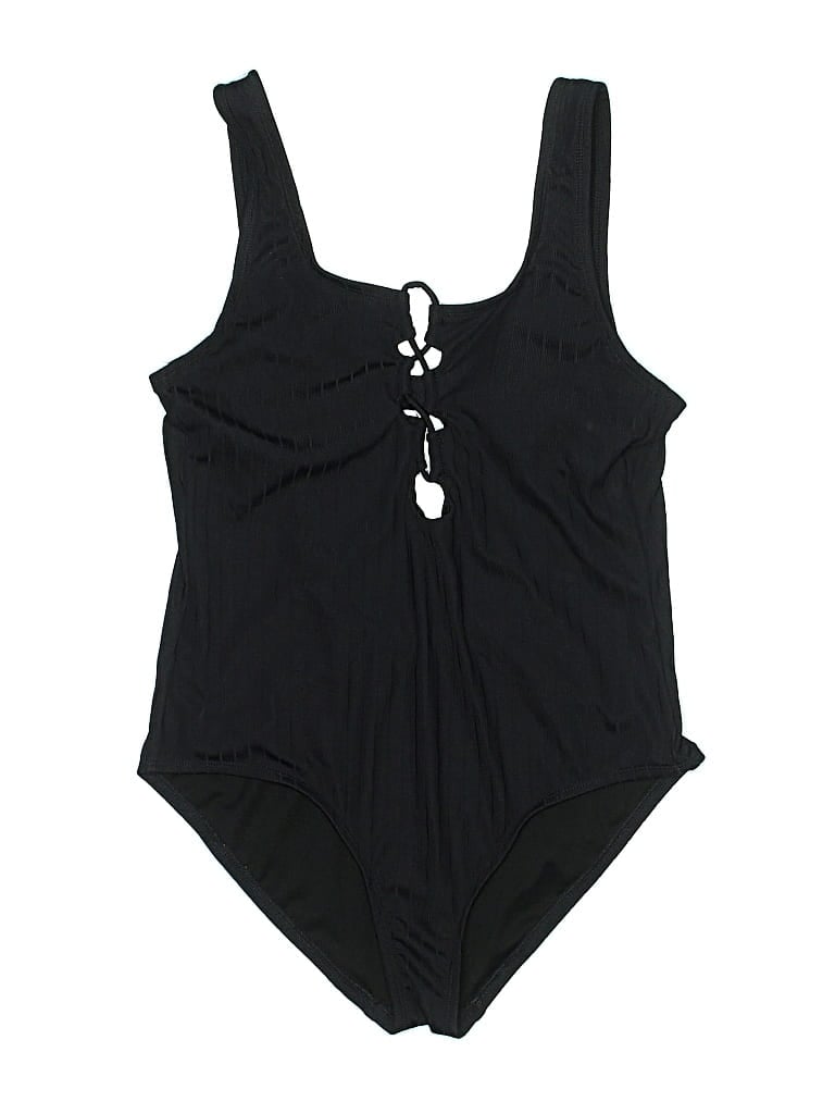 Pre-owned Kona Sol Bodysuit In Black