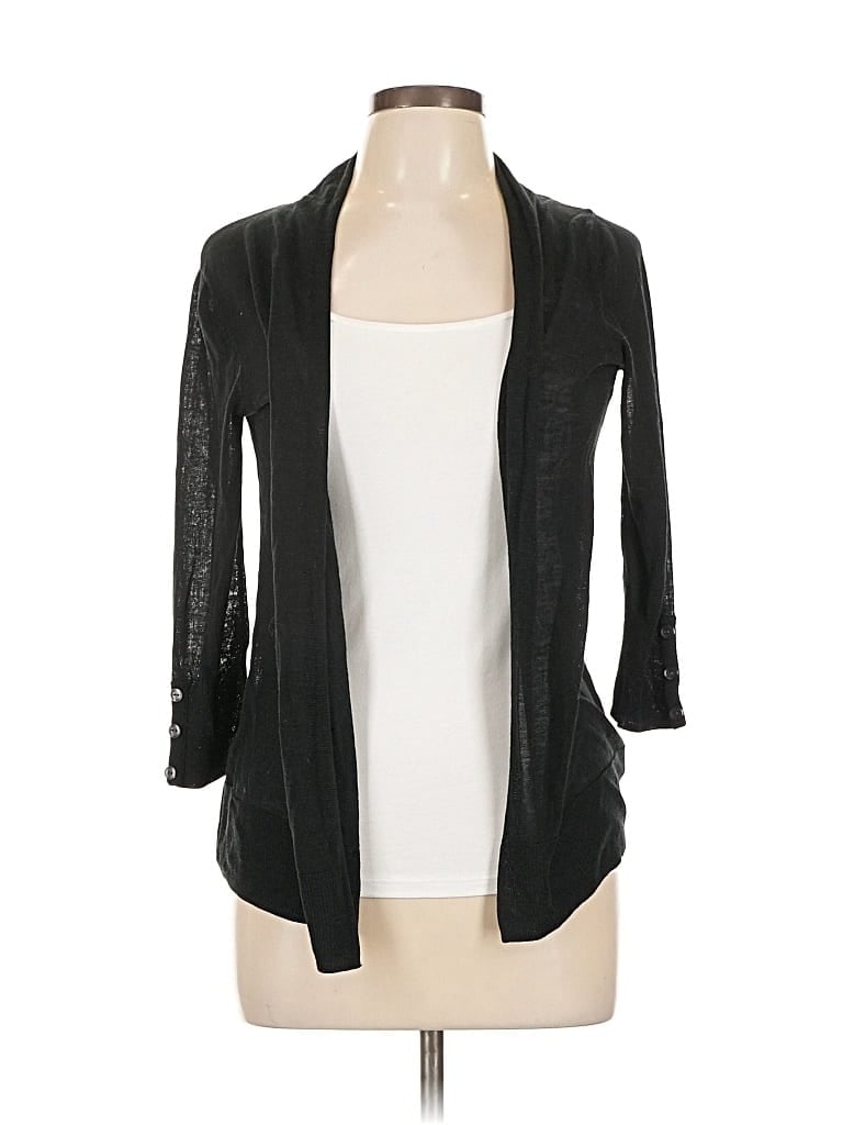 Pre-owned Mossimo Cardigan Sweater In Black