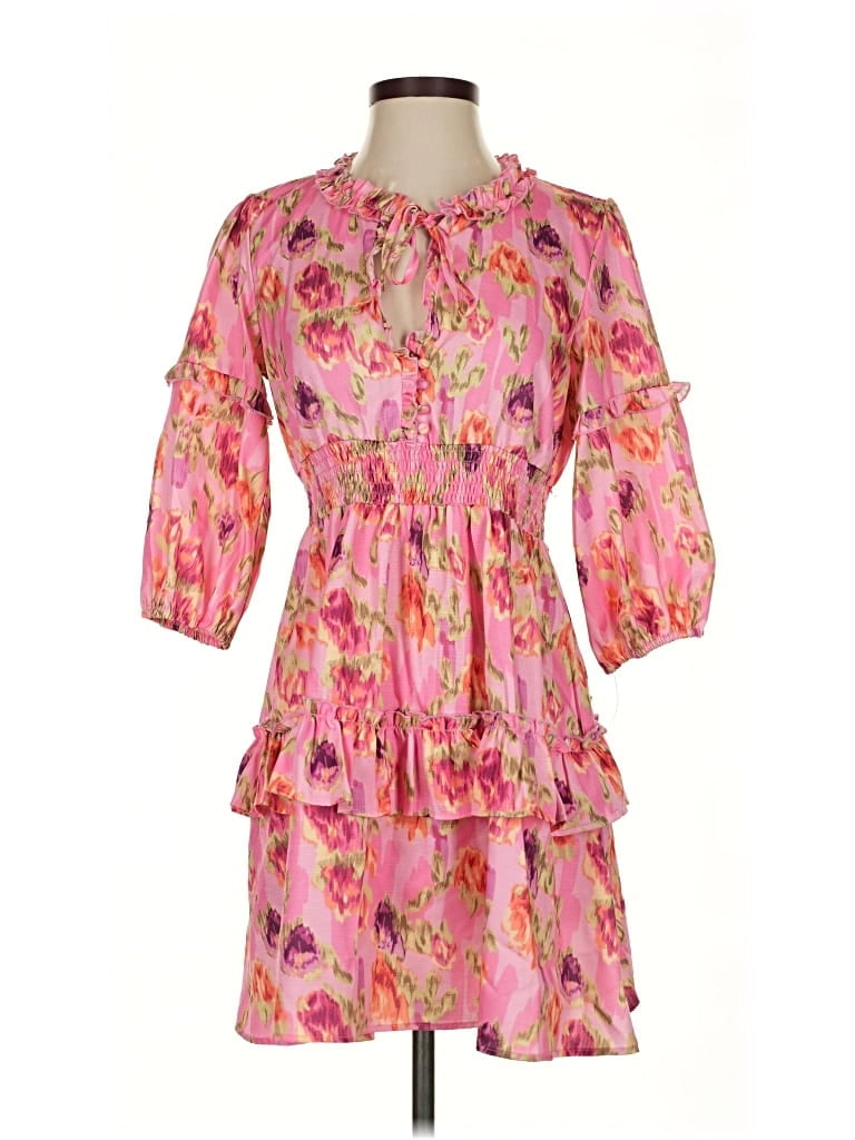 Pre-owned Love + Harmony Casual Dress In Pink