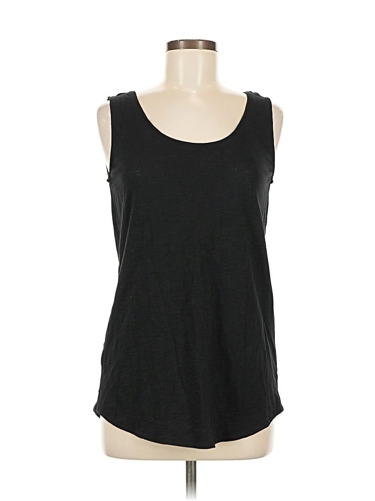 Pre-owned Chico's Sleeveless T-shirt In Black