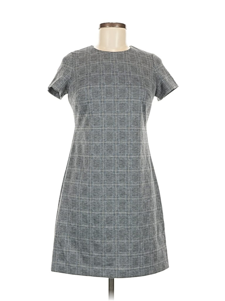 Pre-owned Calvin Klein Casual Dress In Gray