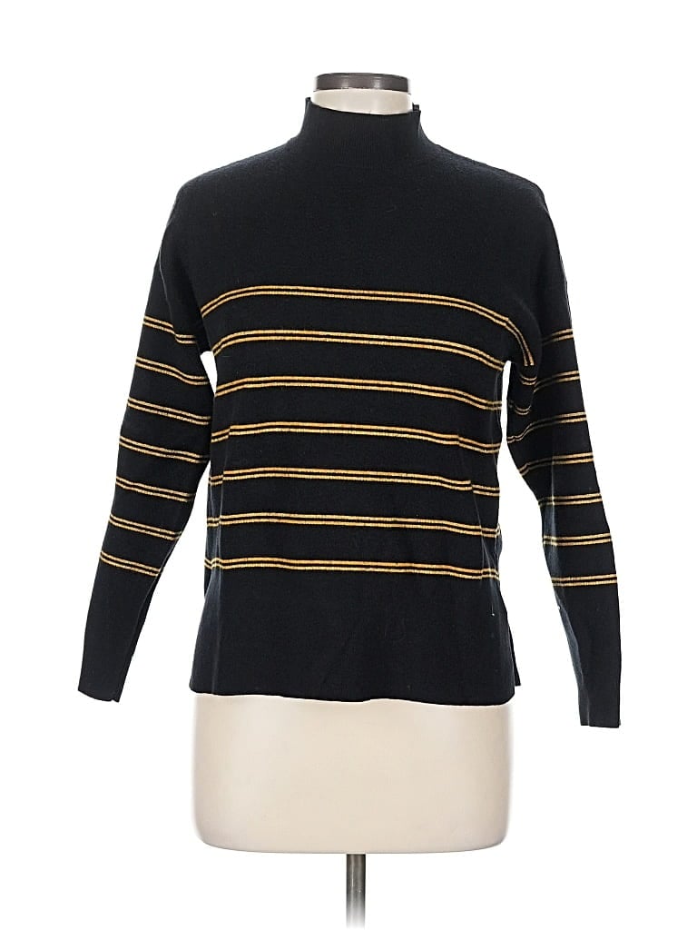 Pre-owned Cynthia Rowley Tjx Turtleneck Sweater In Black