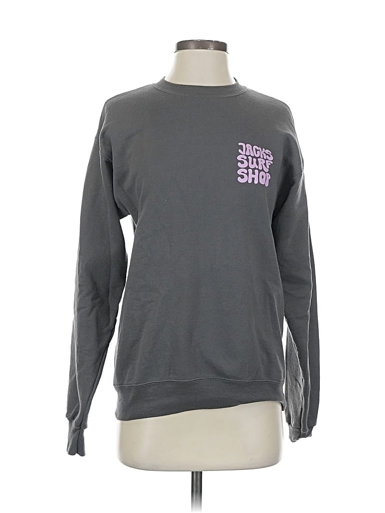 Pre-owned Assorted Brands Sweatshirt In Gray