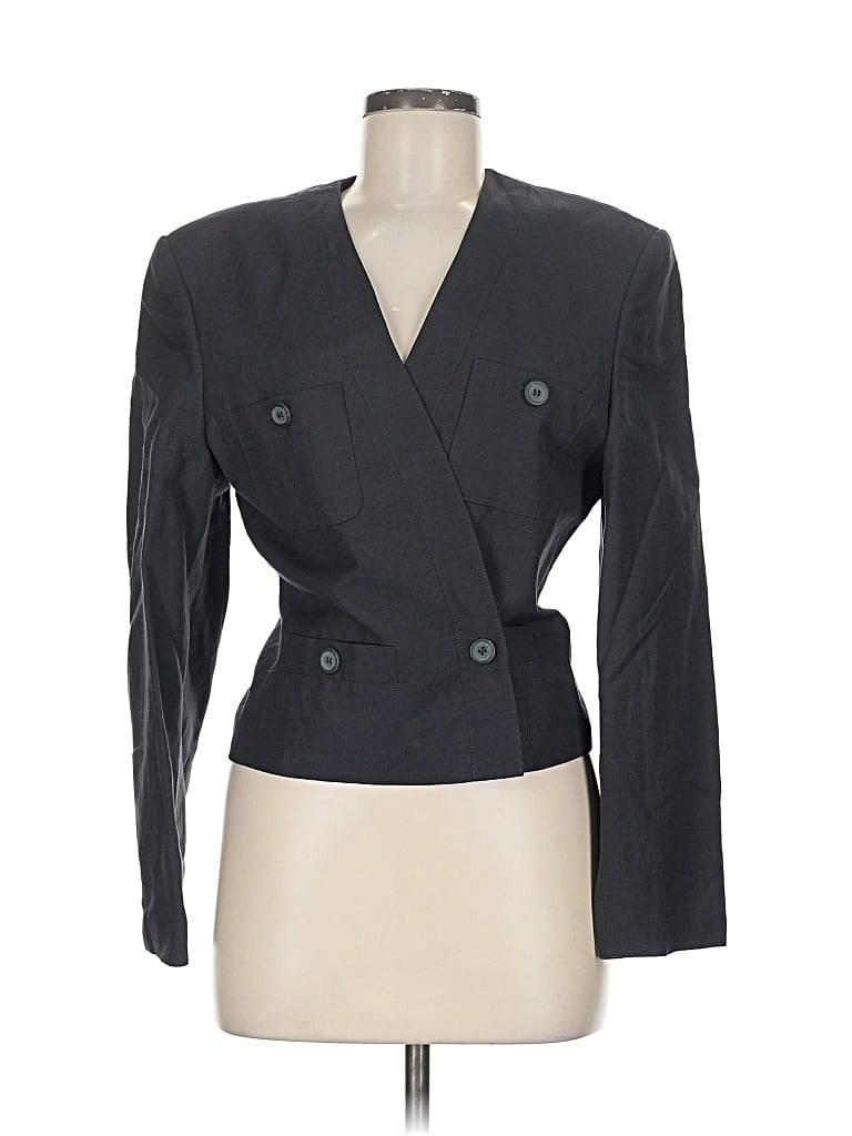 Pre-owned Mondi Blazer Jacket In Gray
