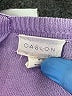 Caslon Purple Pullover Sweater Size M - photo 7